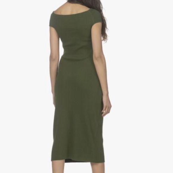 NWT Vince Ribbed Twist Dress - Picture 2 of 7